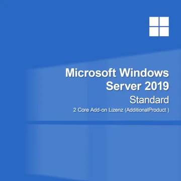 MICROSOFT WINDOWS SERVER 2019 STANDARD 2 CORE